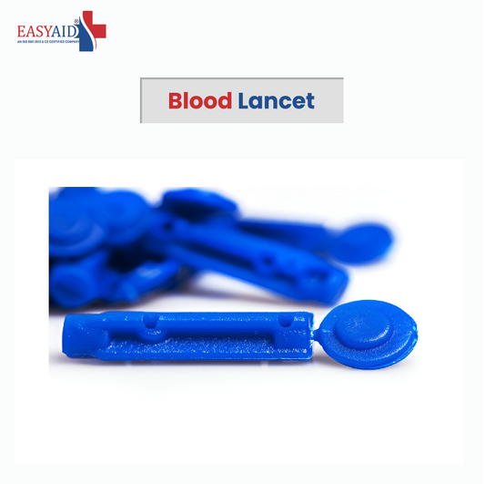 Medcheck Sterile Lancets (Round) – 100 Pcs, Blue