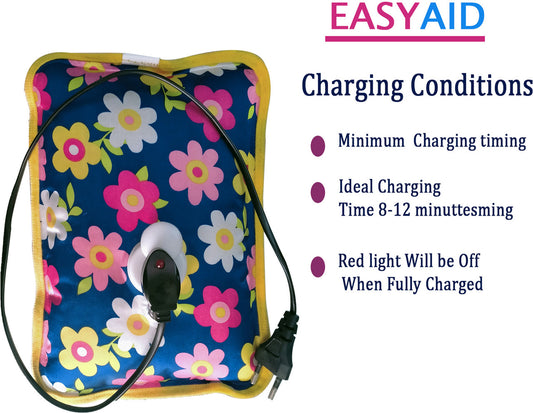 EASYAID Rechargeable Heating Pad – Muscle Pain Relief – 1 Set