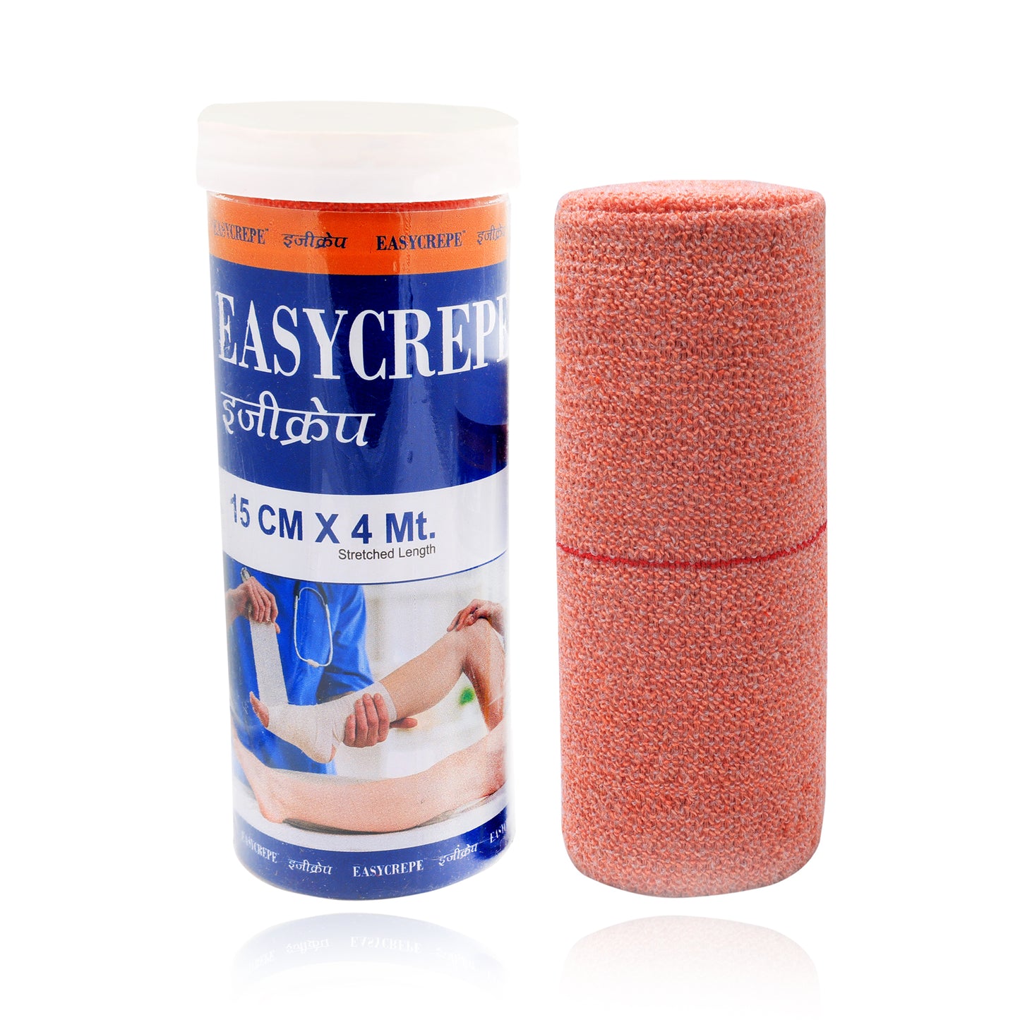 Easycrepe Cotton Crepe Bandage 15cm x 4m – Reusable Support & Sports Injury Aid