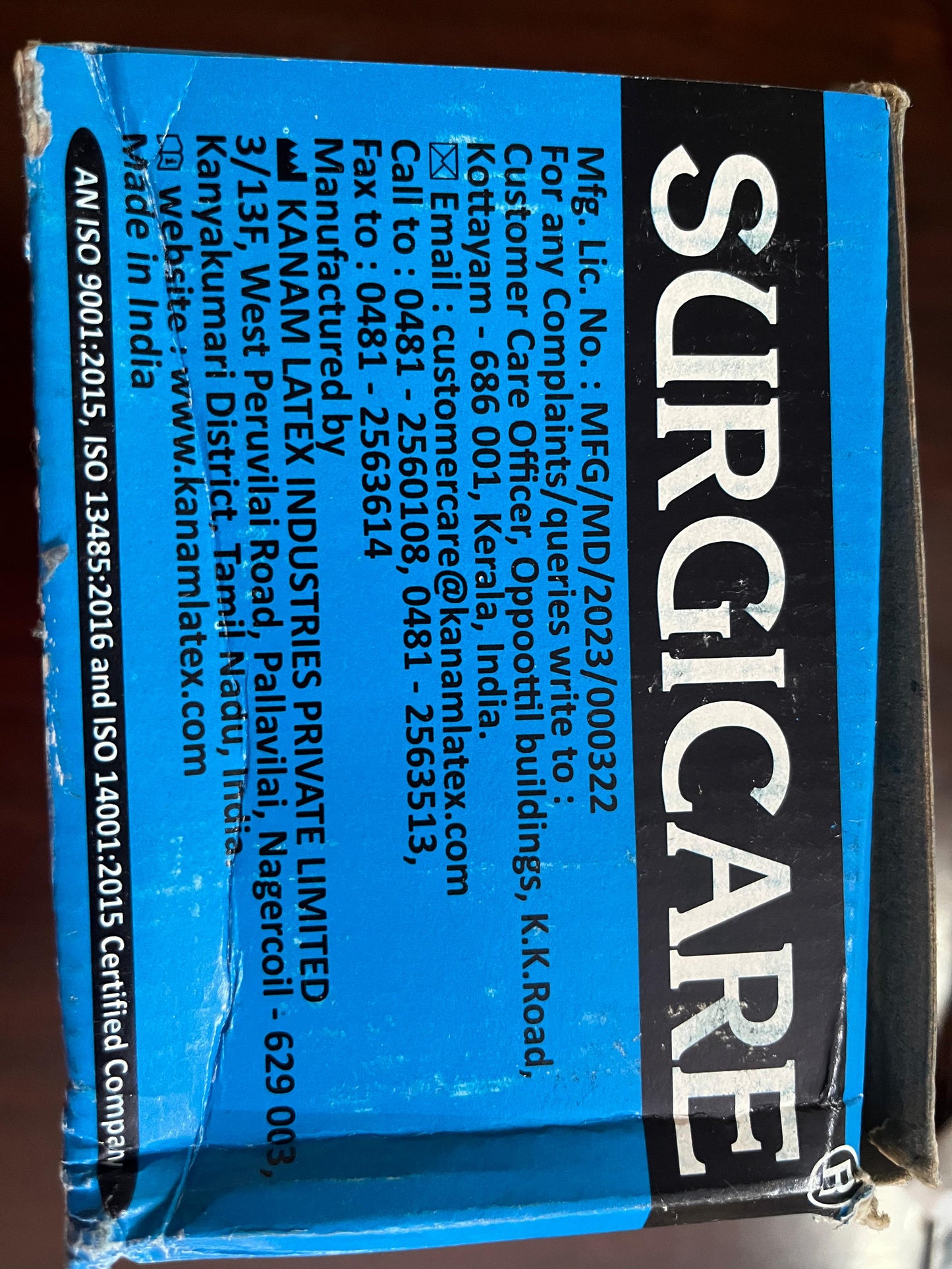 Surgicare Sterile Latex Surgical Gloves – Powdered (25 Pairs Box)