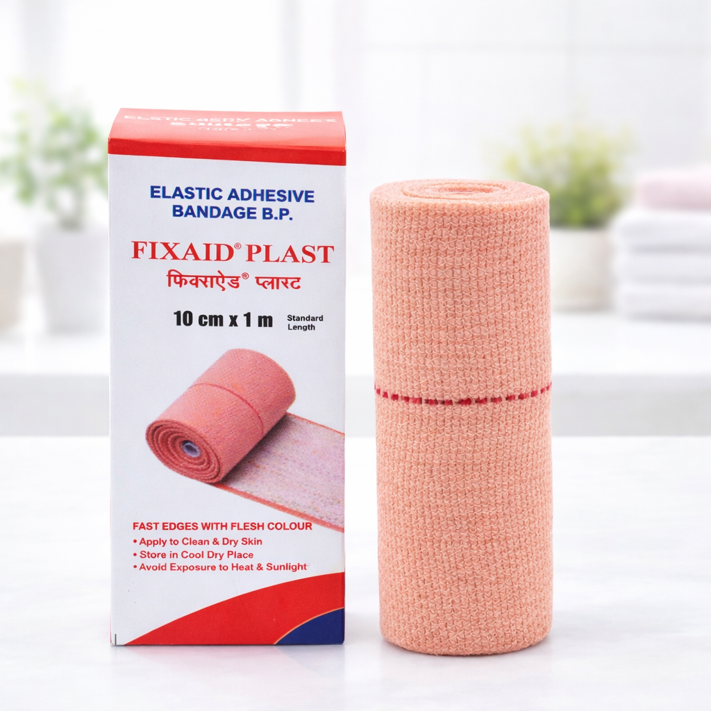 EASYAID Fixaid Plast Adhesive Bandage 10cm x 1m – First Aid