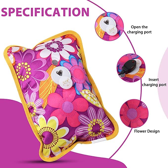 EASYAID Rechargeable Heating Pad – Muscle Pain Relief – 1 Set