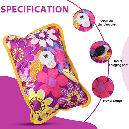 EASYAID Rechargeable Heating Pad – Muscle Pain Relief – 1 Set