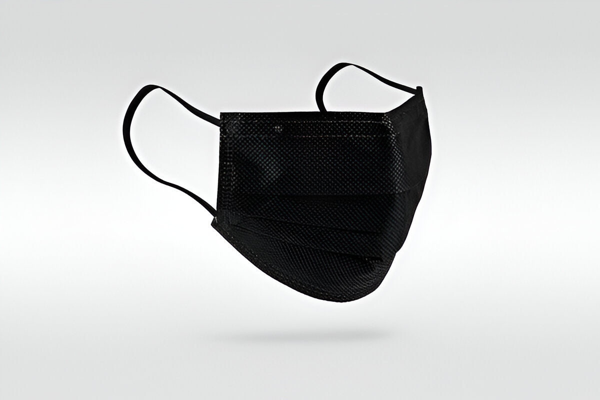 Easyair 3-Ply Disposable Face Mask (Black)