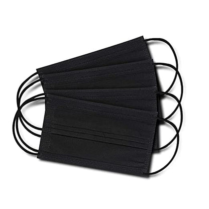 Easyair 3-Ply Disposable Face Mask (Black)