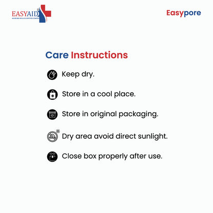 EASYPORE Microporous Paper Tape – 5cm x 9.1m – Box of 6