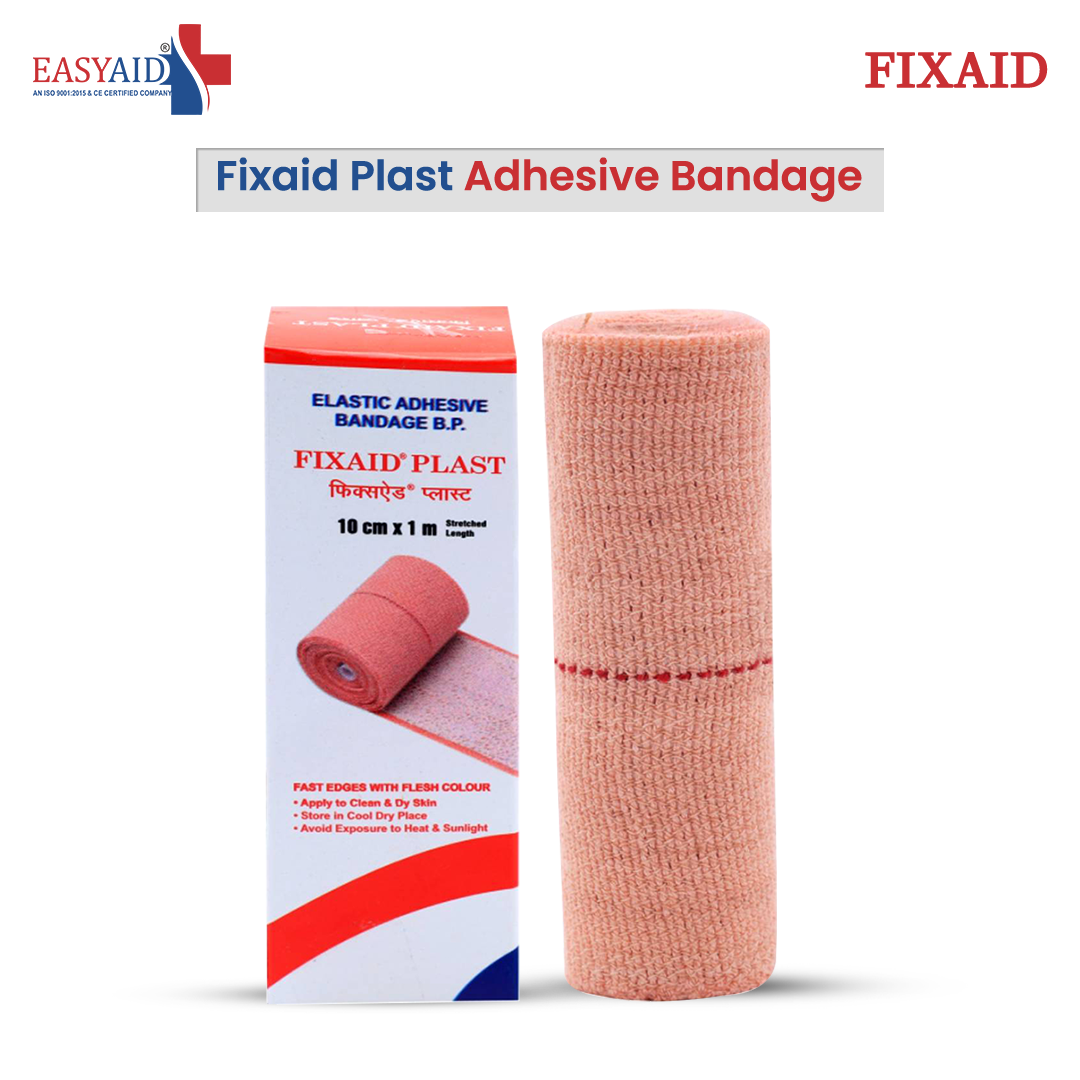 EASYAID Fixaid Plast Adhesive Bandage 10cm x 1m – First Aid