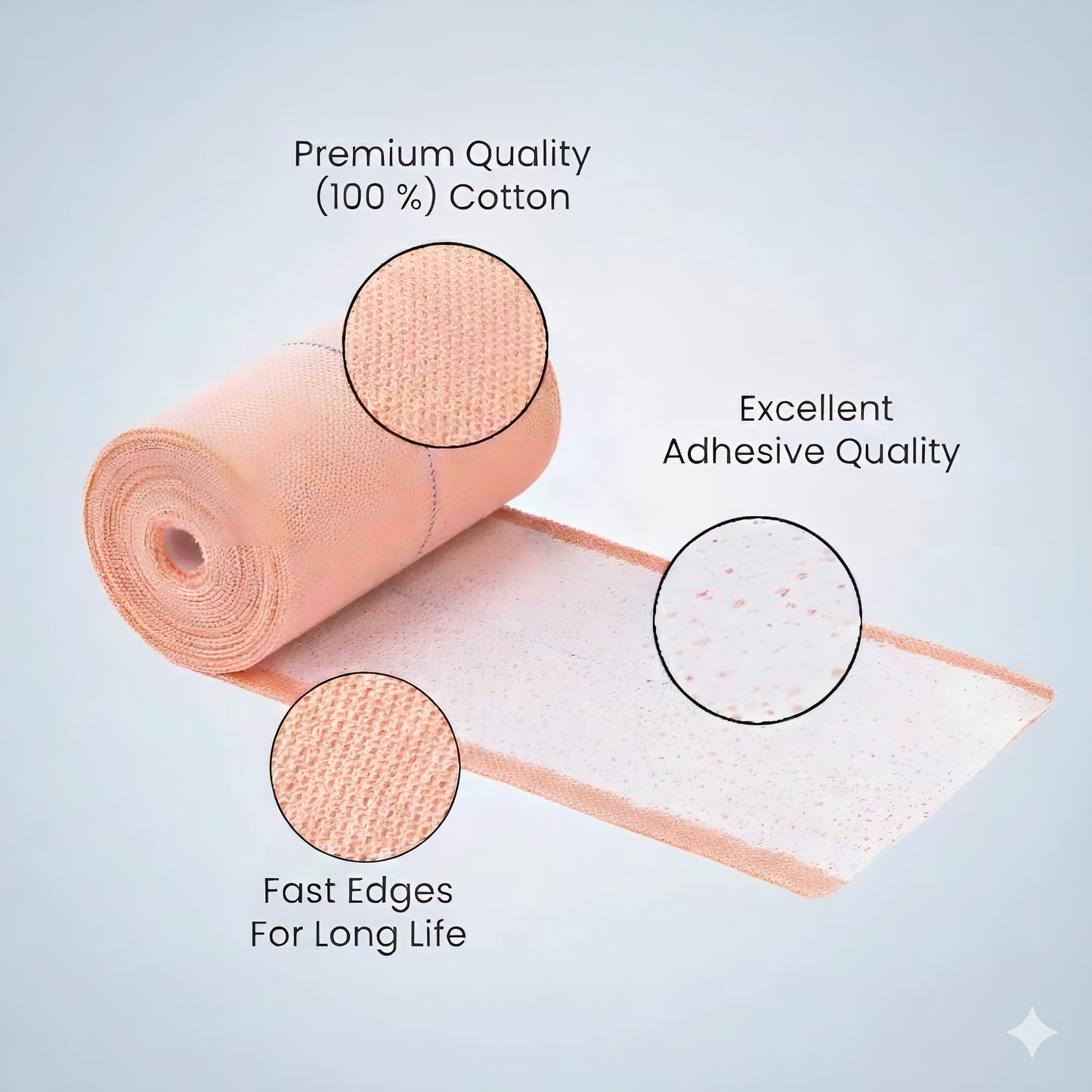 EASYAID Fixaid Plast Adhesive Bandage 10cm x 1m – First Aid